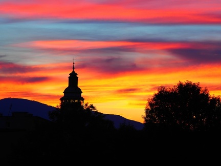 Zywiec coucher de soleil