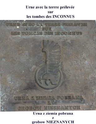 10 - Urne des soldats POLONAIS INCONNUS
copyright photo Piotr Packowski
copyright Frania
