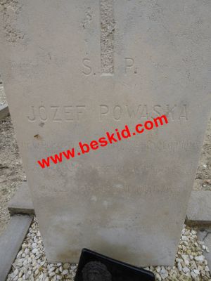 POWASKA Jozef
Militaire au Camp du Poteau
Né 17-03-1914 Bobrowniki (PL)
Fils de Pawel & Zofia Ostrowicz
Décès 18-03-1960 Retjons (40) le jour de ses 46 ans - célibataire
Copyright Frania 
Copyright photo Anusia
