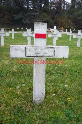 SIEMIATKOWSKI Jan
41 ans
Né 27.12.1902 Poznan Wielkopolskie (PL)
Décès 21.08.1944 Vaujany (38)
(Crâne fracturé)
Forces Françaises Intérieures (FFI) maquis de l'Oisans
Sergent
Provenance Bourg d’Oisans (38)
Figure sur mémorial du maquis de l’Oisans 
de Livet & Gavet et Vaujany (38)
Inhumation 15.07.1958 - PV 2734
Carré A - Rang 17 - Tombe 14
MORT POUR LA FRANCE
(AC 21 P 154764)
Copyright Frania
