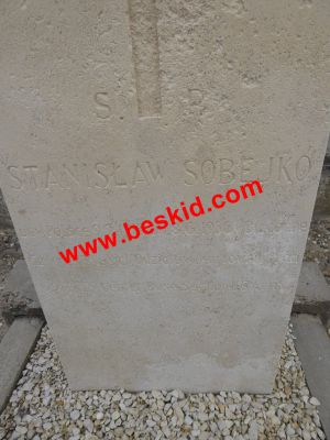 SOBEJKO Stanislaw
Soldat
Né 09-02-1916 Hammond Indiana (USA)
Décès 08-06-1956 Mornac (16)
Fils de Jozef & Boleslawa Franciszka
40 ans - célibataire
Copyright Frania 
Copyright photo Anusia
